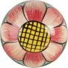 Clayre & Eef Türknauf 3x7 cm Rot Rosa Holz Blume Produktbild-Vorschau 1