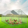 Kurnik Izrielar 3x4x2 m z dachem, ocynkowana metalowa Podgląd zdjęcia produktu 8