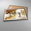 Gerahmtes Poster - Schwarzer Rahmen - Wetter regen herbst Produktbild-Vorschau 3