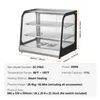 SucceBuy 2-stufiger kommerzieller Speisenwärmer, 850 W mit Produktbild-Vorschau 7