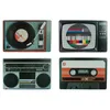 OOTB Tischset Nostalgische Hifi-Geräte I Produktbild-Vorschau 1