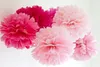 34907 POMPON bibułowy 15 cm biały dekoracja pompony Podgląd zdjęcia produktu 7