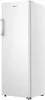 A white Hisense refrigerator is shown from a three-quarter side view against a white background. Produktbild-Vorschau