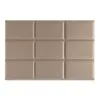 Panel Tapicerowany Prostokąt 40cm x 30cm Beżowy Podgląd zdjęcia produktu 5