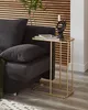 HAKU Beistelltisch gold - Metall, Sicherheitsglas 5 mm, Produktbild-Vorschau 9