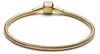 PANDORA Schlangenarmband für Damen, Moments, IP Gold Produktbild-Vorschau 3