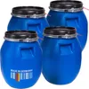 plasteo® 4 Stück 30 Liter Deckelfass Weithalsfass Produktbild-Vorschau 3