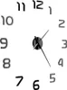 vidaXL 3D-Wanduhr Modernes Design 100 cm XXL Schwarz Produktbild-Vorschau 4