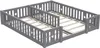ProximaX Doppelbett mit Zaun 90x200cm, Kiefernholzbett mit Produktbild-Vorschau 16