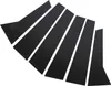 6pcs B - Montants avec fenêtre extérieure noire brillante Voir les images du produit 5