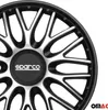 Sparco Radkappen 16 Zoll Roma Silber Schwarz 4tlg Produktbild-Vorschau 8