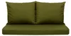 Gartenkissen Set grün – 140x50 + 2x70x50 cm – Für Produktbild-Vorschau 4