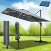 BRAST Alu Sonnenschirm Ampelschirm | 3x3m rechteckig |  Produktbild-Vorschau 1