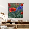 MuchoWow® Wandteppich Wandbehang Bunte Mohnblumen in den Produktbild-Vorschau 6