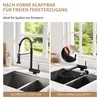 Homelody Vorfenster Küchenarmatur Klappbar, 90° Faltbar Produktbild-Vorschau 3