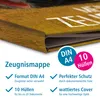 itenga Zeugnismappe Motiv Traktor auf dem Feld  - DIN A4 Produktbild-Vorschau 2