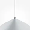 Pendelleuchte Metall Ø 35 cm rund H: max. 318 cm Grau E27 Produktbild-Vorschau 4