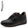 Tamaris Comfort Damen Sneaker Leder Reißverschluss T-flow Produktbild-Vorschau 6