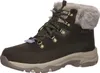 A single brown winter boot with faux fur trim is shown against a white background. Anteprima dell’immagine prodotto