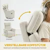 Elektrické relaxačné kreslo HOMCOM s funkciou sklopenia, Náhľad obrázku produktu 8