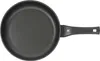 A top-down view of a black frying pan with a black handle against a white background. Produktbild-Vorschau