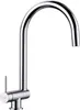 BLANCO CORESSA-F Hebel links, Messing galvanisch, chrom, Produktbild-Vorschau 1
