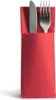 50 Airlaid Besteckservietten Bestecktaschen rot Produktbild-Vorschau 1
