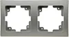 ChiliTec 21114 DELPHI 2-fach Rahmen silber Produktbild-Vorschau 4