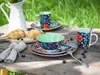 CreaTable, 17406, Folklore Blau, Kombiservice 16-tlg, Produktbild-Vorschau 5