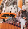 Neo-Sport 1004 Houpačka hnízdo Swingo XXL 95 cm, oranžová Náhled obrázku produktu 9
