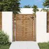 vidaXL Zahradní brána 100x150 cm Corten ocel Čtvercový Náhled obrázku produktu 2