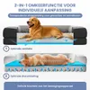 ELONEO Orthopädisches Hundebett, Größe M - Schwarz Produktbild-Vorschau 3