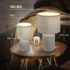 Briloner Ino lampe de table, abat-jour en tissu, Voir les images du produit 10