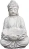 Schöner Buddha mit Schale aus Steinguss perfekt für den Produktbild-Vorschau 1