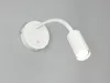 LED Schwanenhals Leselampe Weiß mit Schalter - Schlafzimmer Produktbild-Vorschau 3