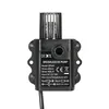 A black brushless DC pump with labeling. Náhľad obrázku produktu