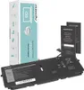 A laptop battery and its packaging are displayed against a white background. Produktbild-Vorschau