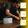 Radio portable FM/AM/SW pour la cuisine, fonctionne sur Voir les images du produit 6
