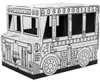 Kartónový domček na vymaľovanie, FELLOWES, autobus Anteprima dell’immagine prodotto