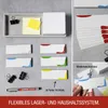 50 Magnetstreifen beschreibbar 110x40 mm, 10 Stück je Farbe Produktbild-Vorschau 5