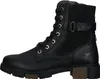 Mustang Damen Stiefelette gerippter Strickschaft Stretch Produktbild-Vorschau 5