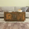 vidaXL Couchtisch Räuchereiche 102x50x45 cm Holzwerkstoff - Produktbild-Vorschau 1