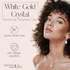 Ensemble de bijoux de mariage comprenant un collier et des Voir les images du produit 3