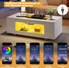 STILVORA Couchtisch Sofatisch LED-Beistelltisch mit Produktbild-Vorschau 4