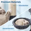 Fobyfurny Katzenkratzbaum, L, 3 Plattformen, 2 Höhlen, 7 Produktbild-Vorschau 3