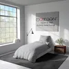 2-tlg Renforcé UNI Bettwäsche 135x200 + 80x80 cm Kopfkissen Produktbild-Vorschau 3