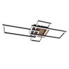 ZMH LED Deckenleuchte Deckenlampe Wohnzimmer 3000K Holz Produktbild-Vorschau 9