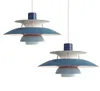 ZELURXX 2-delige set, Scandinavische hanglamp, modern LED Productafbeelding-voorbeeld 1