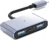 INF T-C zu Dual USB 2.0 + Ladeadapterkabel Produktbild-Vorschau 1