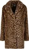 Urban Classics Mantel Damen Oversized Faux Fur Leo Coat Voir les images du produit 6